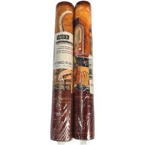 York Prepasted Decorative Wallpaper Border Primitive Country 10 yard Cottagecore